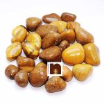 Natural Citrine Yellow Jasper Tumble Stones WM