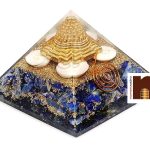 Orgone Pyramid Shri Yantrawm3 with Lapis Lazuli 3