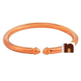 Pure Copper Kada | Bracelet | Bangle For Men & Women (Adjustable) (1 Pc)