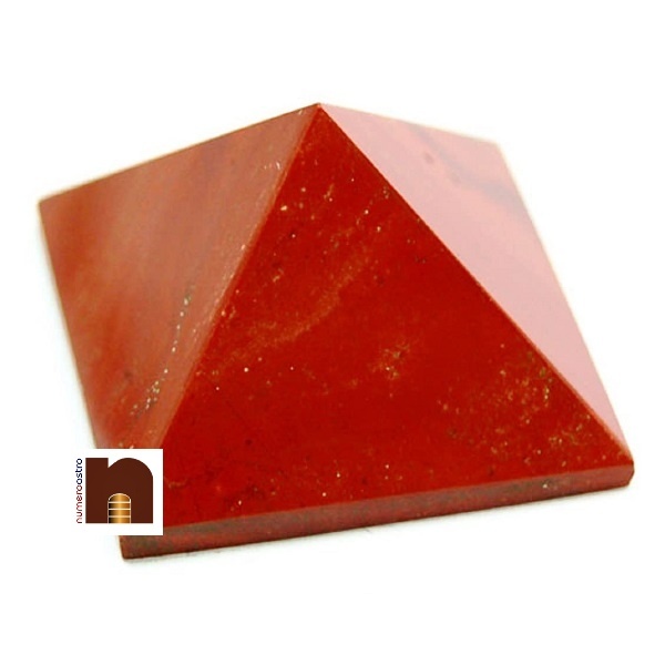 Red Jasper Stone Crystal Pyramid (3 Cms) 2 wm Red Jasper Stone Crystal Pyramid 3 Cms 2 wm