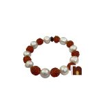 Rudraksha Pearl Moti Bracelet 3 wm
