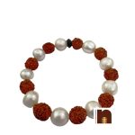 Rudraksha Pearl Moti Bracelet wm