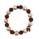 Rudraksha Pearl Moti bracelet 2 wm