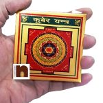 Shri Kuber Yantra in Metal 2 wm