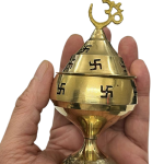 akhand diya brass 1 no 7
