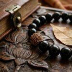 Black Agate | Hakik Bracelet With Rudraksha Bead (1 Pc)