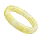 Citrine Sunela Bracelet For Men & Women (Pyramid Shape) (Stretchable) (1 Pc)