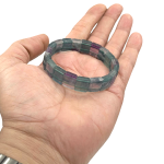 bracelet flourite diamond cut 5br 1
