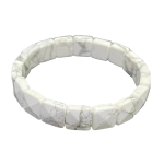 bracelet howlite pyramid 8br