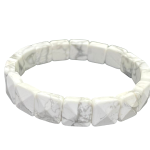 bracelet howlite pyramid 9br