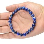bracelet lapis lazuli round 3