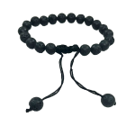 bracelet lava beads in thread 4 br