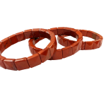 bracelet red jasper pyramid 8br