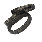 bracelet smoky quartz pyramid 14br