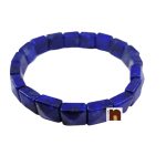bracelet lapis lazuli square 4 WM