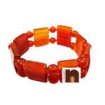 bracelet red carnelian designer 3