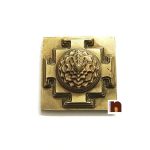 brass laser cut shri yantra 1 wm