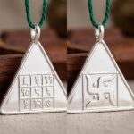 Budh Yantra Pendant In Pure Silver (Energized & Activated)(6 Grams Approx) (1 Pc)