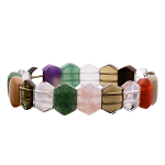 compressed 7 chakra triangle bracelet 7br
