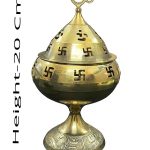 compressed akhand diya 20 cms 3br dimension