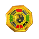 compressed bagua mirror yin yang small 3br