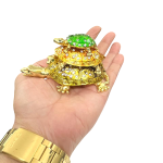 compressed bejewelled triple tortoise multi 6br