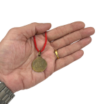 compressed brass pitradosh nivaran yantra pendant 10br