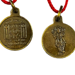 compressed brass pitradosh nivaran yantra pendant 1br