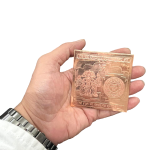 compressed copper panchmukhi hanuman yantra 3 inches 25br