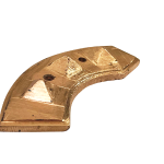 compressed copper pyramid shift arrow curved 4br
