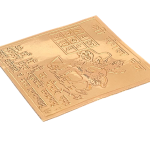 compressed copper shri mangal yantra 8 cms 6br
