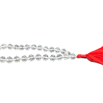 compressed crystal mala for jaap 27 beads 3br