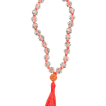 compressed crystal mala with sumeru rudraksha dc 1br