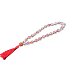 compressed crystal mala with sumeru rudraksha dc 3br