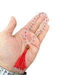 compressed crystal mala with sumeru rudraksha dc 8br