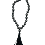 compressed hematite mala for jaap 27 beads 1br