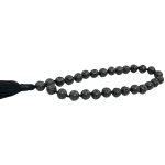 compressed jaap mala lava stone 27 beads 5br