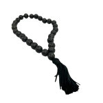 compressed jaap mala lava stone 27 beads 9br
