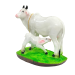 compressed kamdhenu cow in polyresin 5br