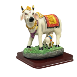 compressed kamdhenu cow in resin 6br