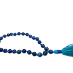 compressed lapis lazuli jaap mala 27 beads 11br