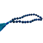 compressed lapis lazuli jaap mala 27 beads 4br
