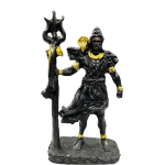 compressed lord shiva idol in resin black 1br