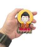 compressed magnetic sticker dharamshala monk 6br