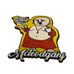 compressed magnetic sticker macleodganj good vibes 3br