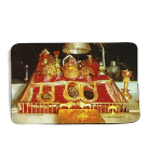 Fridge Magnet | Magnetic Sticker in Rubber for Kitchen & Home Decor (Vaishno Devi) (1 Pc)