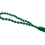 compressed malachite mala for jaap 27 beads 3br