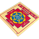 compressed metal saraswati yantra 5br