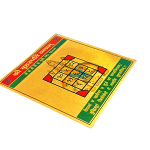 compressed metal shri brihaspati yantra 3 inches 4br
