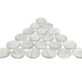 Ranga | Lead Coins for Rahu Remedy | Rahu Shanti & Puja (21 Pcs)